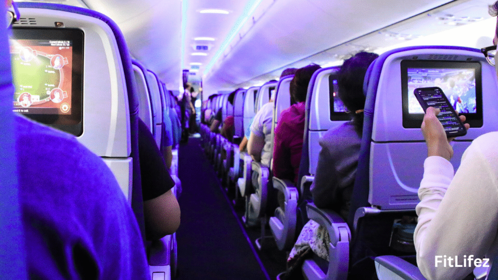 Sleeping on Airplane Tips